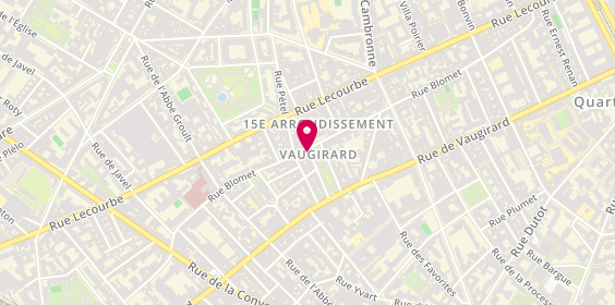 Plan de Pharmacie Jacqueminet, 2 Place Adolphe Chérioux, 75015 Paris
