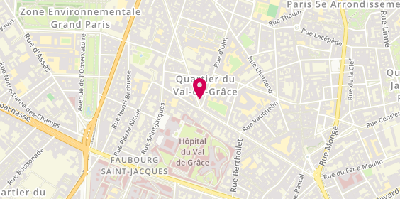 Plan de Pharmacie Feuillantines, 51 Rue Gay-Lussac, 75005 Paris