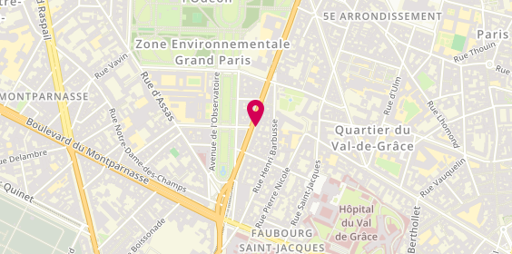 Plan de Pharmacie du Luxembourg, 127 Boulevard Saint Michel, 75005 Paris