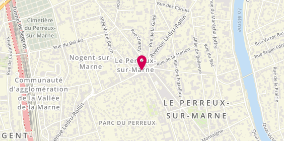 Plan de Etienney Véronique, 72 avenue Ledru Rollin, 94170 Le Perreux-sur-Marne