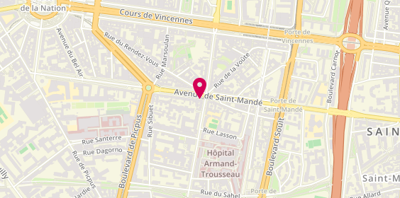 Plan de Well & Well, M Pierre Jacques Haddad
84 Avenue de Saint Mandé, 75012 Paris