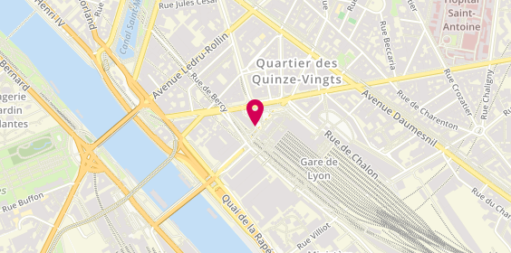 Plan de Pharmacie de la Gare TGV Paris-Lyon, Place Louis Armand, 75012 Paris