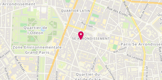 Plan de Pharmacie du Panthéon, 169 Rue Saint Jacques, 75005 Paris