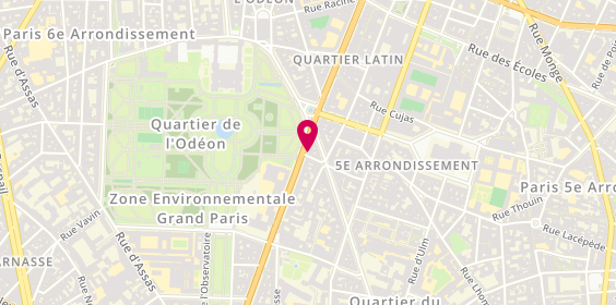 Plan de Pharmacie Saint Michel, 71 Boulevard Saint Michel, 75005 Paris