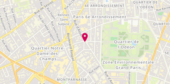 Plan de Pharmacie d'Assas, 19 Rue de Fleurus
46 Rue d'Assas, 75006 Paris