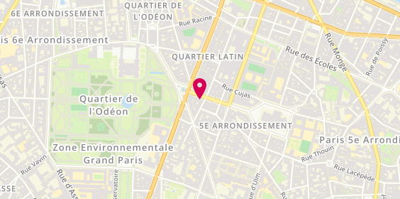 Plan de Pharmacie Soufflot, 17 Rue Soufflot, 75005 Paris