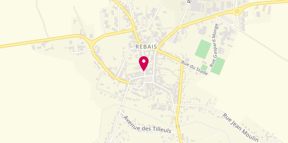 Plan de Forum Sante Pharmacie de Reba Is, 1 Rue Saint-Nicolas, 77510 Rebais