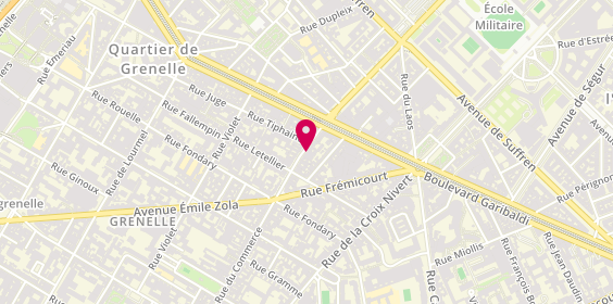 Plan de Pharmacie Eiffel Commerce, 13-15-17
Rue du Commerce, 75015 Paris