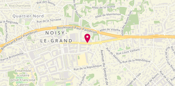 Plan de Pharmacie Gallieni, 11 Avenue Emile Cossonneau, 93160 Noisy-le-Grand