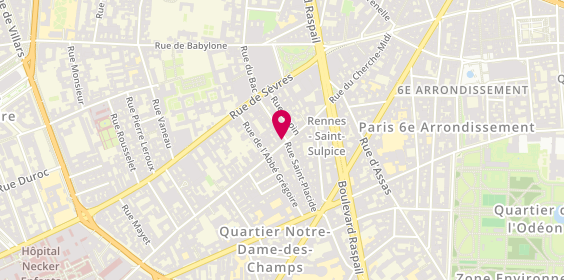 Plan de Pharmacie Maarek, 56 Rue du Cherche Midi, 75006 Paris
