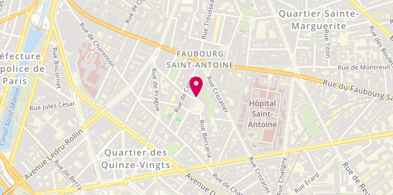 Plan de Pharmacie du Marché d'Aligre, 18 Rue Aligre, 75012 Paris