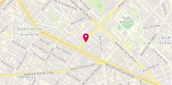 Plan de Pharmacie de l'École de Guerre, M Freva Patrick
57 Bis Avenue de la Motte Picquet, 75015 Paris