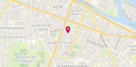 Plan de Pharmacie de la Sorbonne, et 4 Rue de la Sorbonne
49 Rue des Écoles, 75005 Paris