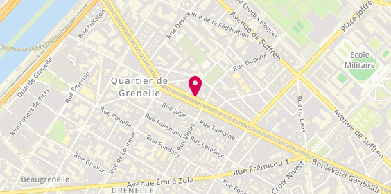 Plan de Pharmacie 77 Picquet - Grenelle, 77 Boulevard de Grenelle, 75015 Paris