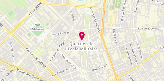Plan de Pharmacie Mesnard, 42 Avenue de Breteuil, 75007 Paris