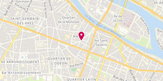 Plan de Delpech-Paris, 5 Rue Danton, 75006 Paris