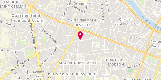 Plan de Pharmacie du Four Bonaparte, M Elalouf Knafo Sdika d'E
26 Rue du Four
49 Rue Bonaparte, 75006 Paris