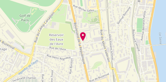 Plan de Pharmacie Beausoleil, 160 Boulevard République, 92210 Saint-Cloud