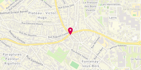 Plan de Pharmacie Brossier-Bertrand-Buffin, 53 Boulevard de Verdun, 94120 Fontenay-sous-Bois