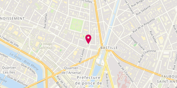 Plan de Mapharmacie Bastille, 1 Rue des Tournelles, 75004 Paris