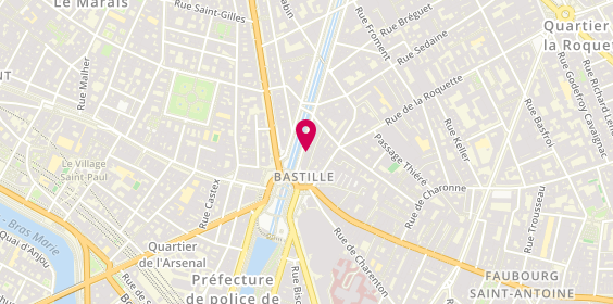 Plan de Pharmacie Bastille, 6 Boulevard Richard Lenoir, 75011 Paris