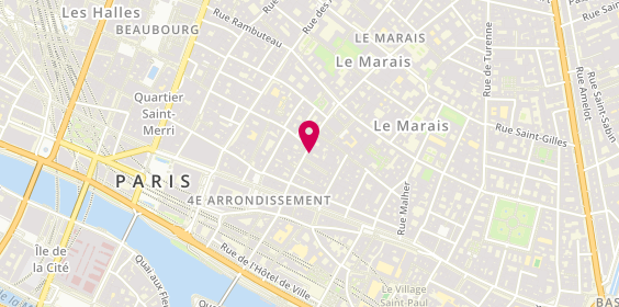 Plan de Pharmacie C Benad, 30 Rue Vieille du Temple, 75004 Paris