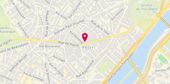 Plan de Paris Pharma, 38 Rue de Passy, 75016 Paris