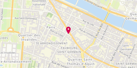 Plan de Pharmacie Solferino, M Antoine Gady
223 Boulevard Saint Germain, 75007 Paris