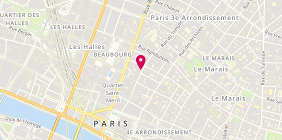 Plan de Pharmacie du Temple, 43 Rue du Temple, 75004 Paris