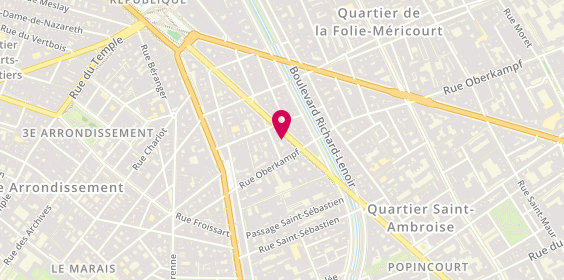 Plan de Pharmacie du Bataclan, Mme Cohen Delphine
34 Boulevard Voltaire, 75011 Paris