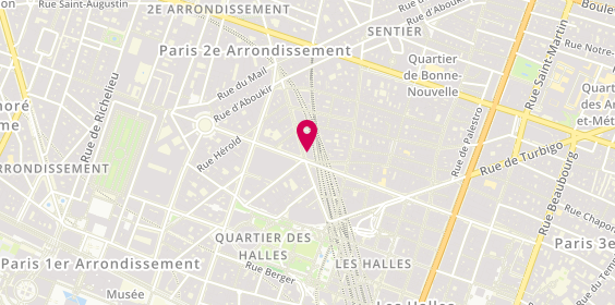 Plan de Pharmacie de la Poste, 44 Rue Montmartre, 75002 Paris