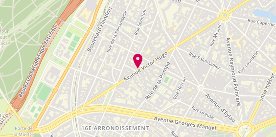 Plan de Pharmacie Victor Hugo, 156 Avenue Victor Hugo, 75116 Paris
