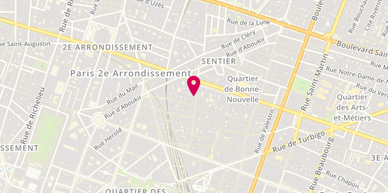Plan de Pharmacie Moderne du Sentier, 7 Rue des Petits Carreaux, 75002 Paris