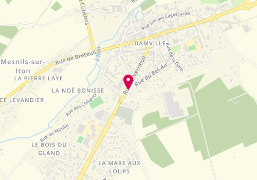 Plan de Pharmacie Bruhl, Damville
Place des Anciens Combattants, 27240 Mesnils-sur-Iton