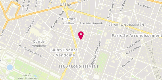 Plan de Pharmacie Tacapes, 55 Rue Petits Champs, 75001 Paris