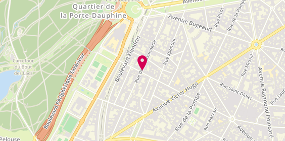 Plan de Pharmacie Zana, 63 Rue de la Faisanderie, 75116 Paris