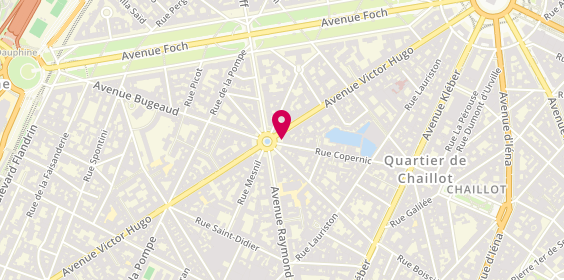 Plan de Pharmacie Braitman, 1 Place Victor Hugo, 75116 Paris