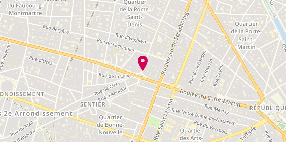 Plan de Grande pharmacie de la Porte Saint-Denis - pharmacy - Paris, 2 Rue du Faubourg Saint-Denis, 75010 Paris
