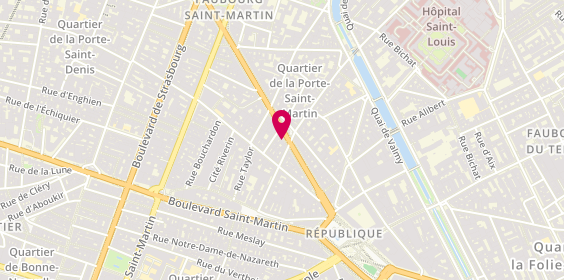 Plan de Pharmacie Goldfarb, 19 Boulevard de Magenta, 75010 Paris