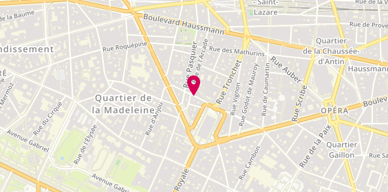 Plan de Well & Well, M et Mme Henri Sebagh
5 Rue Chauveau Lagarde, 75008 Paris