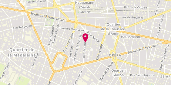 Plan de Pharmacie Caumartin, 24 Rue Caumartin, 75009 Paris