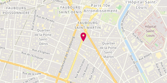 Plan de Pharmacie Principale, 90 Rue du Faubourg Saint Martin, 75010 Paris