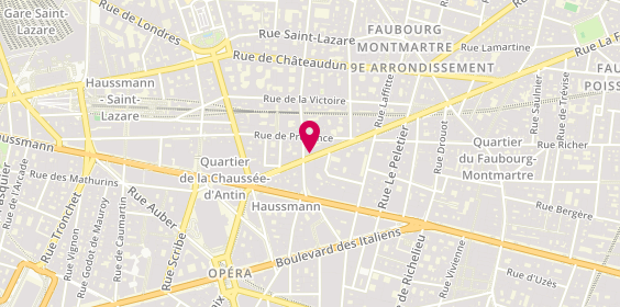 Plan de Pharmacie la Fayette, 11 Rue la Fayette, 75009 Paris