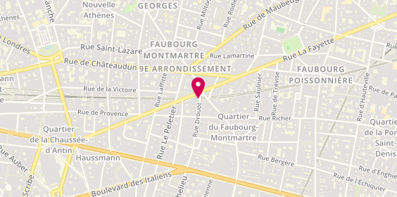Plan de Pharmacie des Antiquaires, Mme Miesen Perle
27 Rue Drouot, 75009 Paris