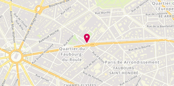 Plan de Aprium Pharmacie, 2 Avenue de Friedland, 75008 Paris