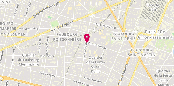 Plan de Pharmacie Hauteville, 66 Rue d'Hauteville, 75010 Paris