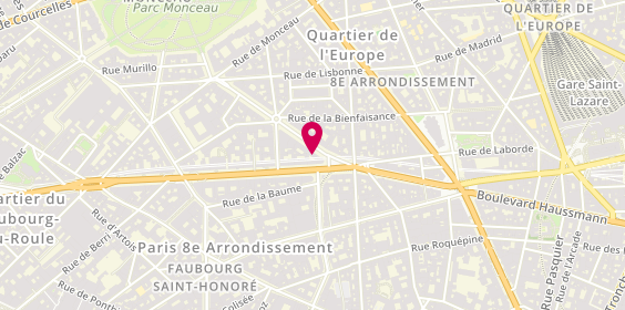 Plan de Alphega Pharmacie, 1 Avenue de Messine, 75008 Paris