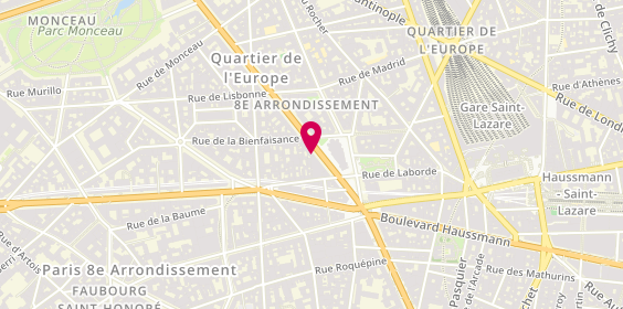 Plan de Seleurl Pharmacie Saint Augustin, 61 Boulevard Malesherbes, 75008 Paris