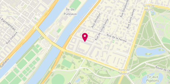 Plan de Pharmacie Deloison, 9 Bis Rue Ernest Deloison, 92200 Neuilly-sur-Seine