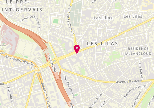 Plan de Well & Well, 50 Rue de Paris, 93260 Les Lilas